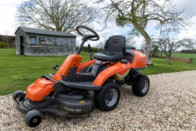 £2300 • Buy Husqvarna Rider R214TC Lawn Mower Combi 94 Cutting Deck