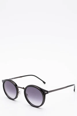 $29.55 • Buy RRP€250 BOSS HUGO BOSS 1054/S Keyhole Round Sunglasses Gradient Titanium Temples