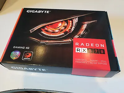 Gigabyte Radeon RX570 4GB Gaming GPU • $72