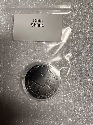 Marvel Agents Of S.H.I.E.L.D / HYDRA Shield Challenge Coin Silver Look • $12.99