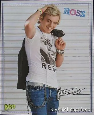 $7.88 • Buy Ross Lynch 3 POSTERS Centerfold Lot 3047A One Direction Harry On The Back