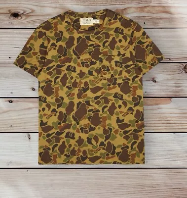 Polo Ralph Lauren Polo Pony Camouflage-print T-shirt Tee Top Size Large RRP £79 • £45