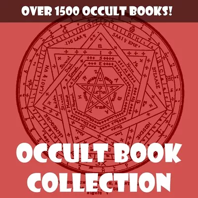 1500+ Occult Book Collection Rare Antiquarian Witchcraft Sorcery - Usb Stick • £15.99