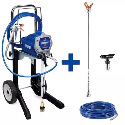 Graco Airless Paint Sprayer With 20  Extension 50' Hose - TRU311 Tip Magnum X7 • $483