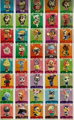 Animal Crossing Series 5 Amiibo Cards Brand New Pick And Choose - Free Shipping • $34.97