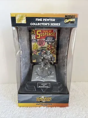 1998 Vintage Marvel Limited Iron Man Fine Pewter Collector Series 5 • $10