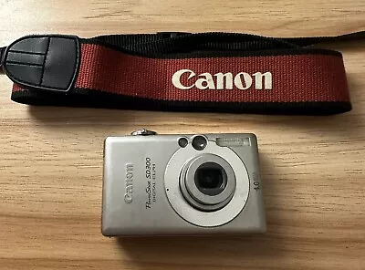 Canon PowerShot Digital ELPH SD300 / Digital IXUS 40 4.0MP Digital Camera Tested • $65