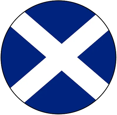 Scotland / Scottish Flag Car Tax Disc Holder - Permit REUSABLE Gift - Brand New • £3.79