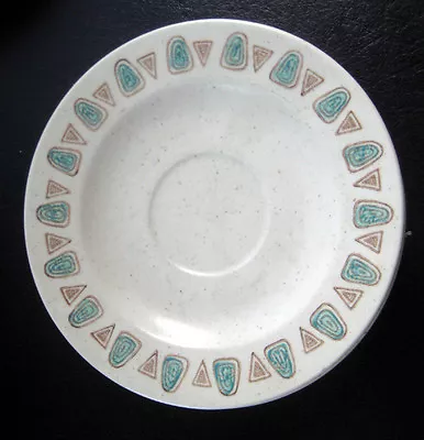 2 Vintage METLOX NAVAJO Cup Mug Saucer CA California Pottery Speckled Poppytrail • $4.46