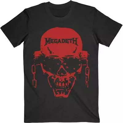 Megadeth Band Skull Men T-shirt Black Cotton Tee All Sizes S-5XL XX75 • $18.99