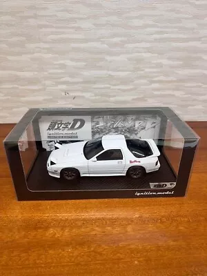 1/18 Ignition Model INITIAL D Mazda Savanna RX-7 Infini FC3S White G2870 • $1075.05