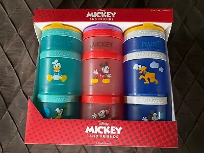 New! Disney Mickey And Friends 3 Snack Stacks • $27.97