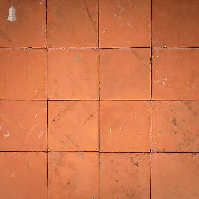 Red Quarry Tiles 9” X 9” Batch Of 190 – 10 Square Metres • £1368