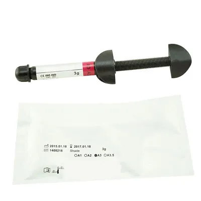Denshine Micro Hybrid Light Cure Resin Composite 2 Syringe Kit - A3 - • $22.06