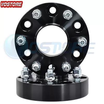 2x 1.5'' 6 Lug Black Hubcentric Wheel Spacers Adapters 6x5.5 Fits Toyota Tacoma • $48.50