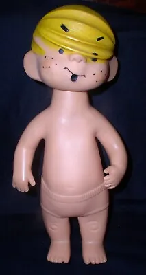 Dennis The Menace Vintage 13  Vinyl Figure Doll~Head Swivels • $16
