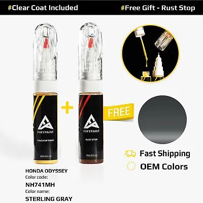 Car Touch Up Paint For HONDA ODYSSEY Code: NH741MH STERLING GRAY • $23.99