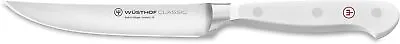 Wusthof WU CLASSIC WHITE STEAK 12CM Knife Robust Blade PEtec Sharpness • $126.05