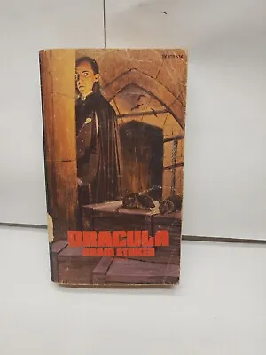 DRACULA By Bram Stoker 1971 Scholastic 1st Printing Vintage Horror Paperback • $3.88