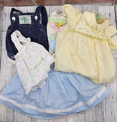 Cabbage Patch Doll Clothing Lot 5 Pieces All Marked Cabbage Patch Dress Carrier • $26