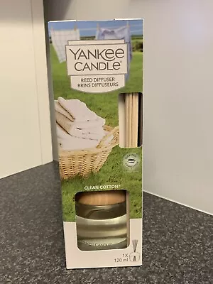 Yankee Candle Reed Diffuser Clean Cotton 120ml • £14.75