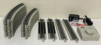 BACHMANN HO SCALE 24- 18”R 2- 9” ST 2- 9” ST Term EZ TRACK Nickel Silver RAIL • $135.06