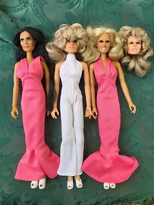 Mego 12  Suzanne Somers Farrah Fawcett & Cher Doll Dolls Three's Company • $39.99