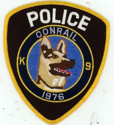 Conrail Railroad Police K-9 Nice Shoulder Patch Sheriff • $5.99