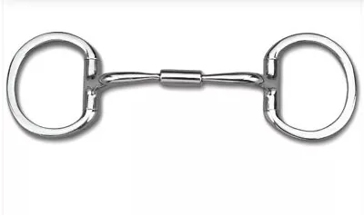 NEW 5.5  Myler Eggbutt Without Hooks And Comfort Snaffle Wide Barrel MB 02 • $129.95