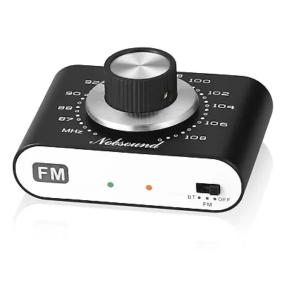 Portable FM Radio Tuner 87-108Mhz Mini Bluetooth Recevier For Powered Speaker • $38.26