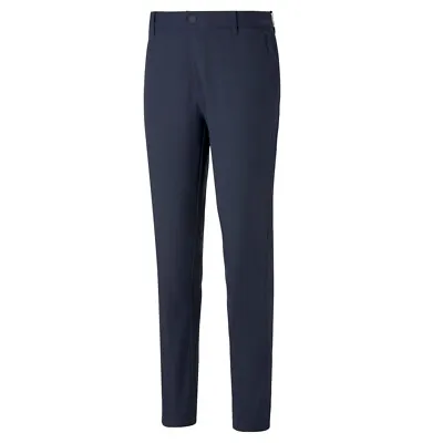 Puma Mens Dealer Tailored Golf Pants 53552405 - Navy Blazer - New 2023 • $48.82