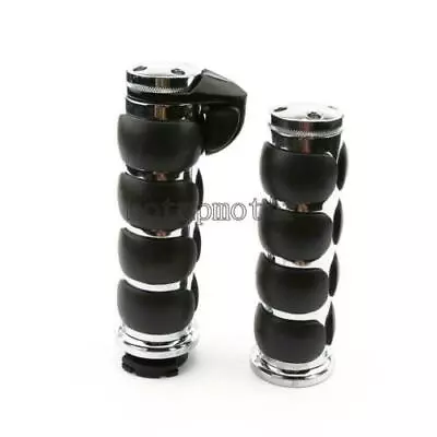 1  Handlebar Hand Grips Chrome For Kawasaki Vulcan 1600 1500 900 800 Mean Streak • $35.80