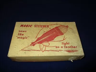 Magic Stitcher Vintage Sews Like Magic Light As A Feather In Box • $4