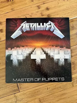 METALLICA - Master Of Puppets VINYL LP (ORIGINAL 1986) • $145