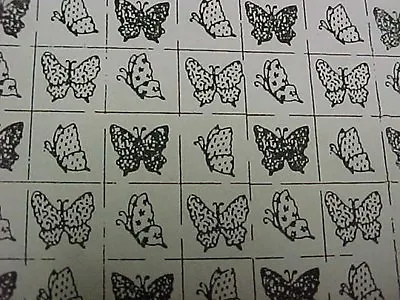 Vintage Quilt Pattern Mail Order BUTTERFLY Applique Embroidered Quilter Project • $8