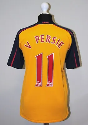 Arsenal London Away Womens Football Shirt #11 Van Persie 08/09 Nike Size XL • £23.99