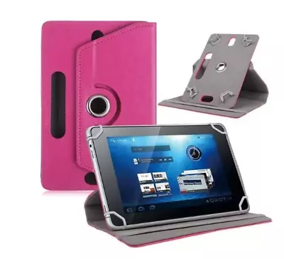 For Universal Android Tablets 7  8  9  10  10.1  Folio Leather Case Cover 360° • $8.44