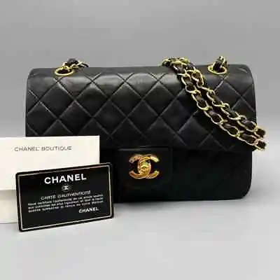 Chanel Small Black Classic Double Flap • £4950