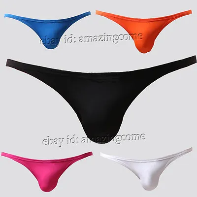 Sexy Men Low-rise Slim Cut Brief Pouch Underwear Super Smooth Soft Bikini Briefs • $7.32