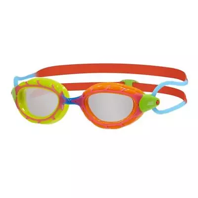 Zoggs Predator Junior Goggles - Green & Orange/ Red & Blue/ Clear • £20.99