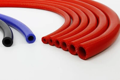 £8.40 • Buy Silicone Reinforced Coolant Heater Hose Pipe Flexible Choose Size Water Vacuum