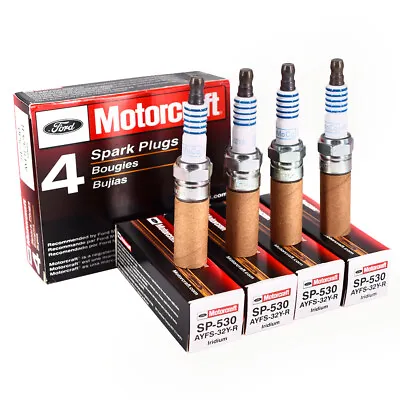 4 X Genuine Motorcraft Iridium Spark Plug Ford Escape Replaces AYFS32YR SP530 • $22.99