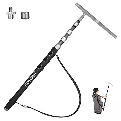 Neewer Microphone Boom Pole， 300cm Telescopic Carbon Fiber Mic Boom Arm • $99