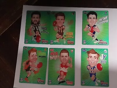 2024 Afl Teamcoach  Footy Oddbodz  X6 • $6