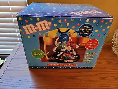 VIntage M&M Animated Telephone With Box  • $60