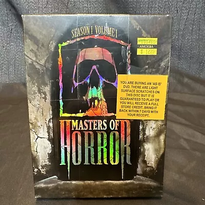 Masters Of Horror: Season 1 Volume 1 Used • $9.99