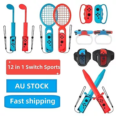 12 In 1 Switch Sports Accessories Bundle For Nintendo Switch Sports Games Kit AU • $29.99