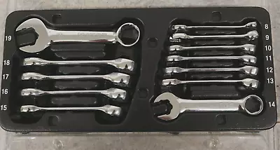 Matco Stubby Wrench 12 Piece Set Metric MEWS8M-MEWS19M Hex Grip • $159.95