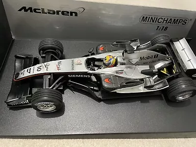 F1 Minichamps 1:18 2005 McLaren. MP4-20. Juan Pablo Montoya. West Livery • £154.99