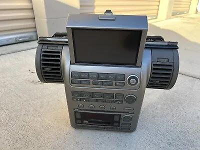 2003 2004 Infiniti G35 Dash Radio Climate Control W/ Navigation Screen OEM • $373.99